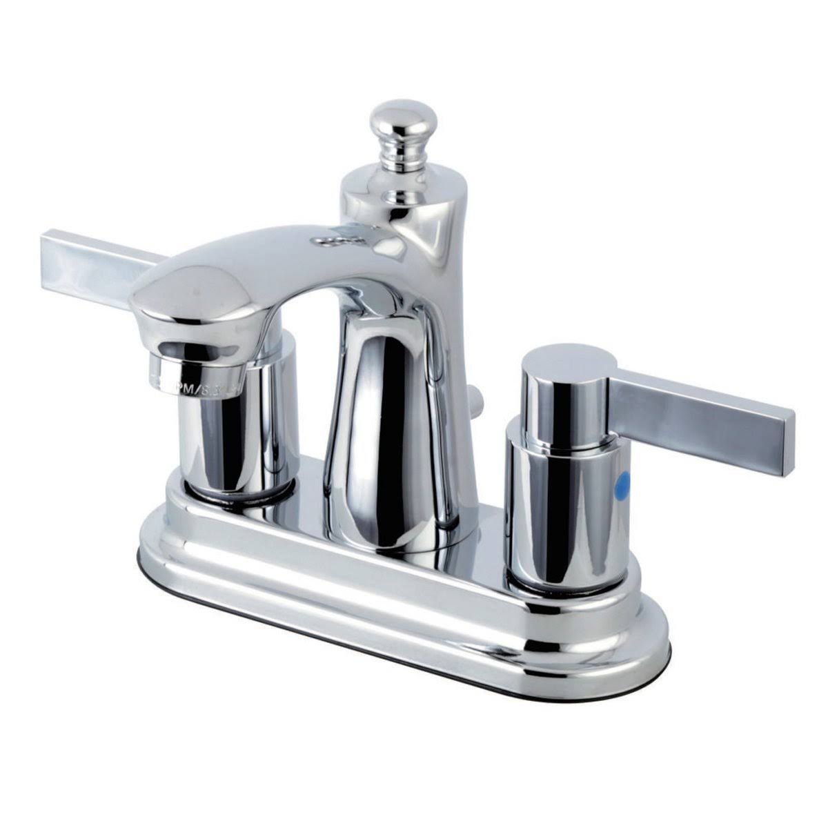 4x22 Centerset Brushed Nickel Bathroom Faucet U6894