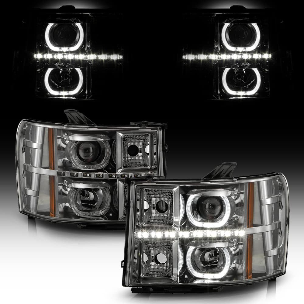 SMD LED Halo Projector Headlights A249