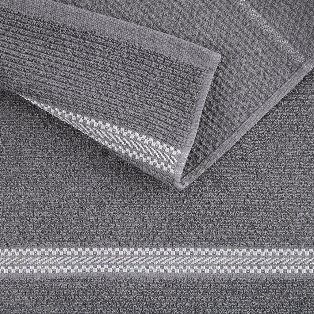 Grey Waffle Kitchen Towel Set 6-Pack T496156