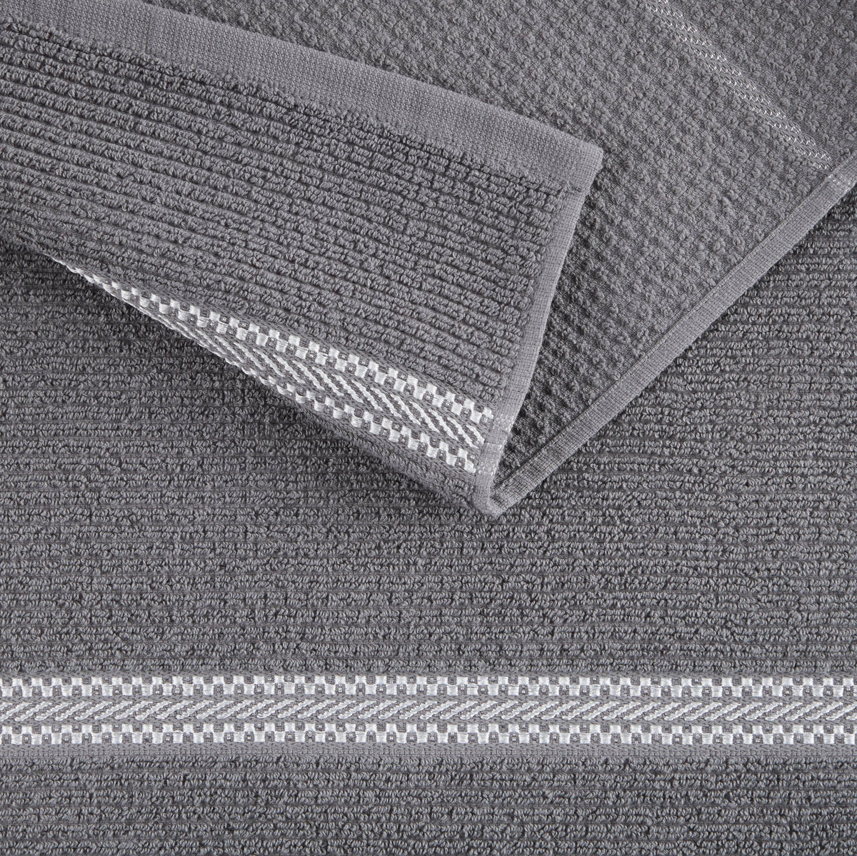 Grey Waffle Kitchen Towel Set 6-Pack T496156