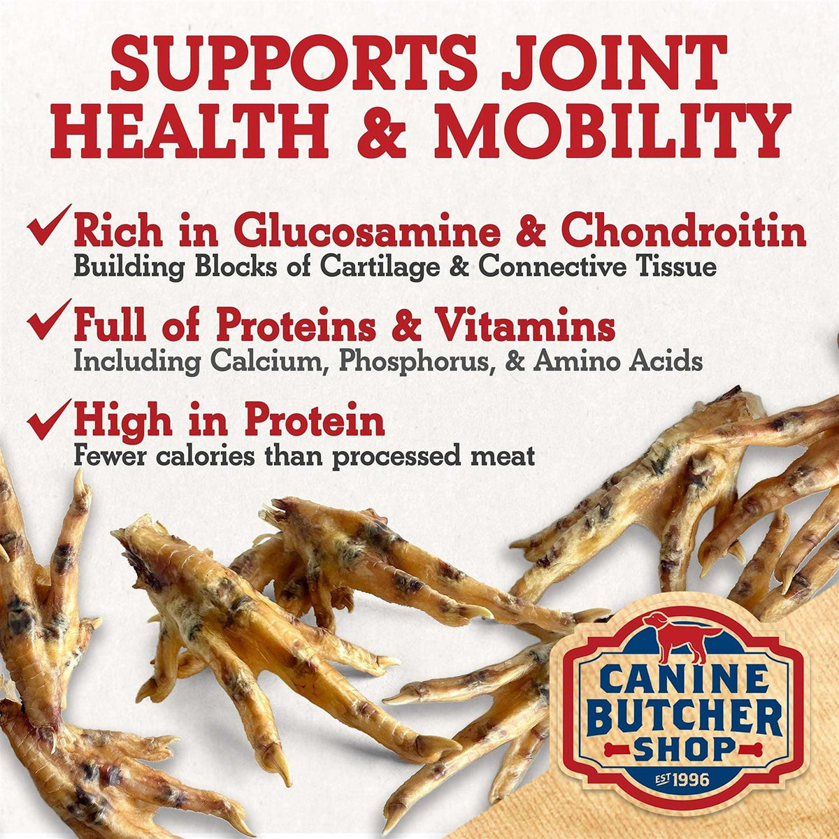 Chicken Feet Dog Treats W35372