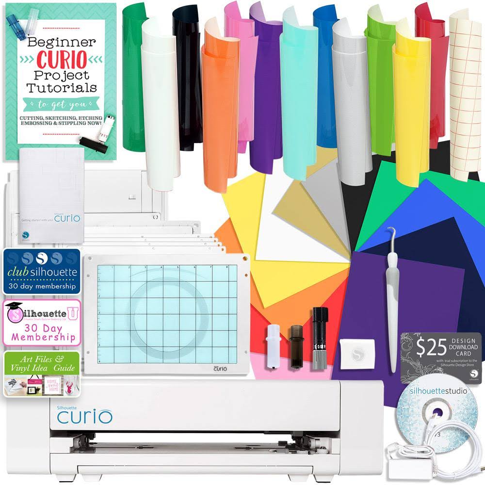 Curio Starter Bundle with 12 Oracal 651 Sheets P29561