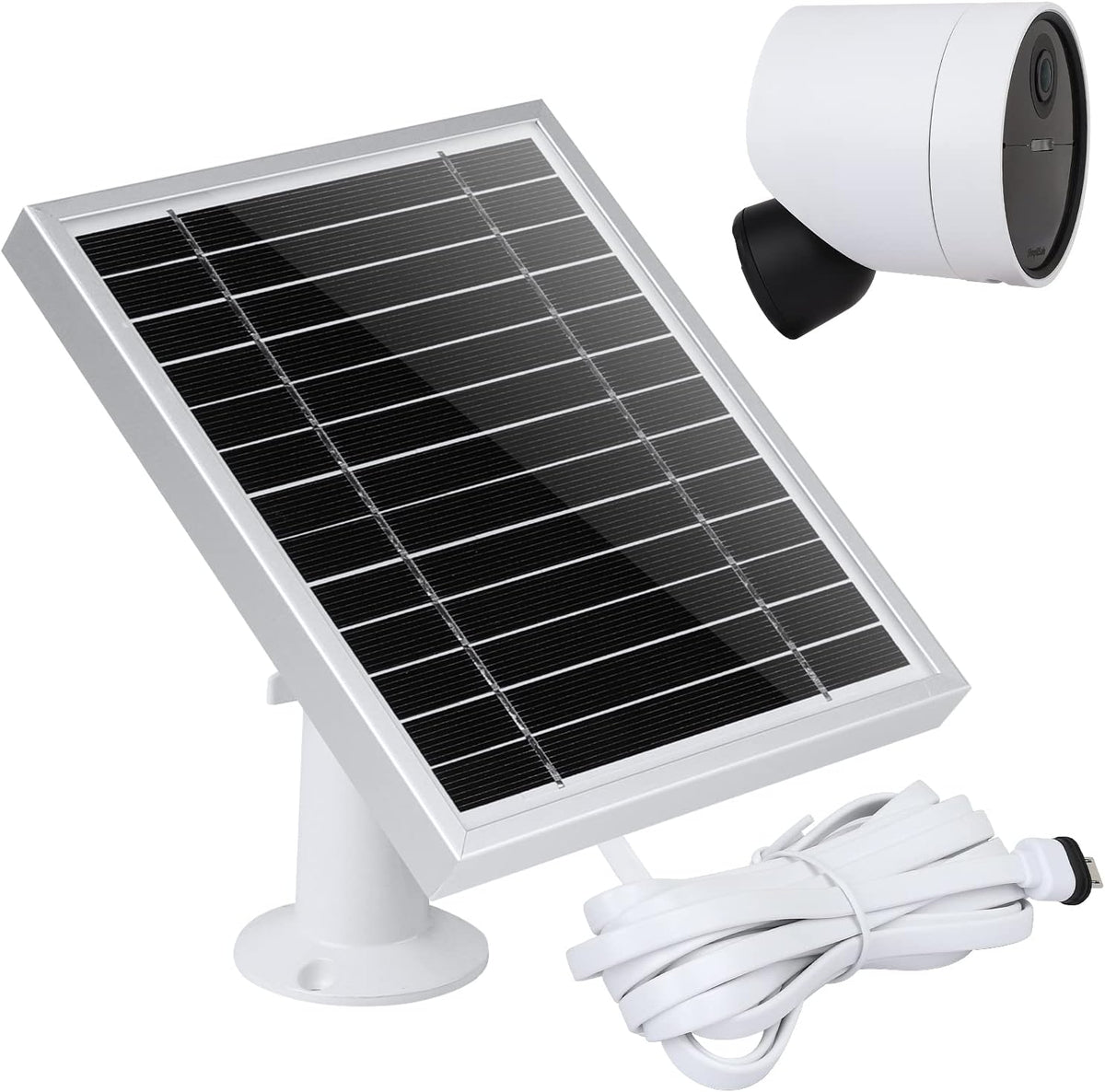 Silver Solar Panel for Outdoor Security Camera N5803