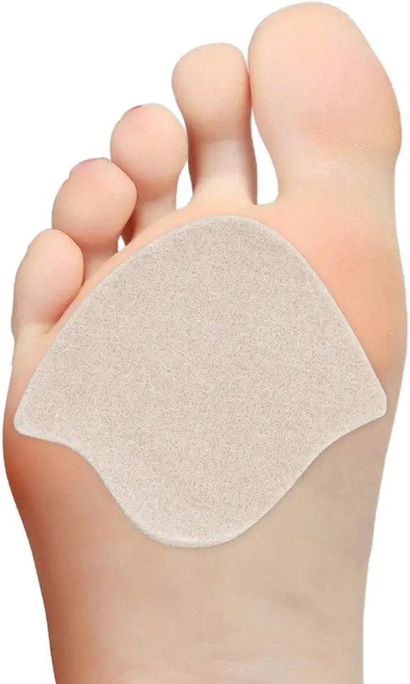 1/4” Adhesive Felt Metatarsal Foot Pads, Left, 100 Count W800559