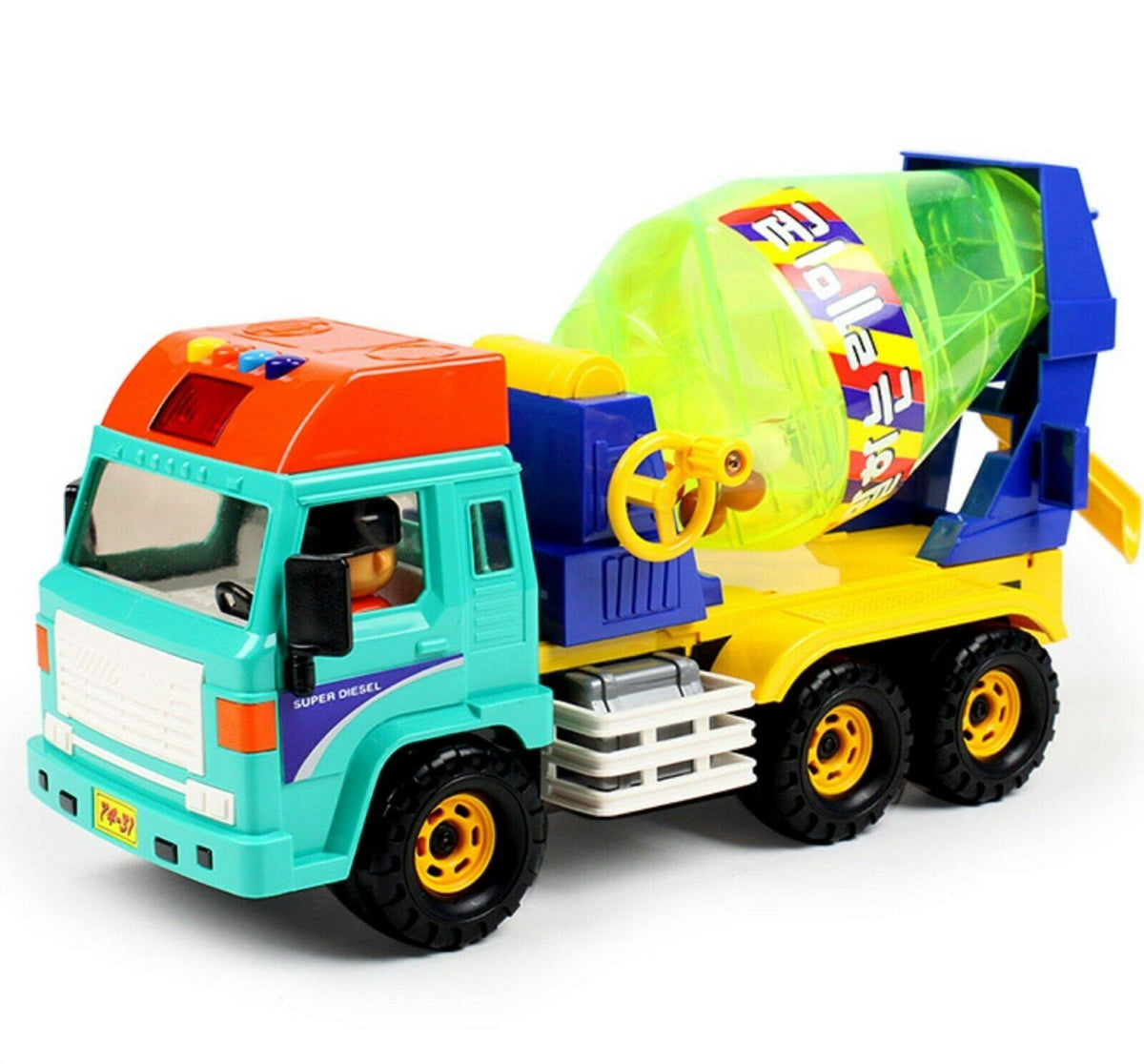 Concrete Cement Mixer Car Truck Vehicle Construction Toy L862240