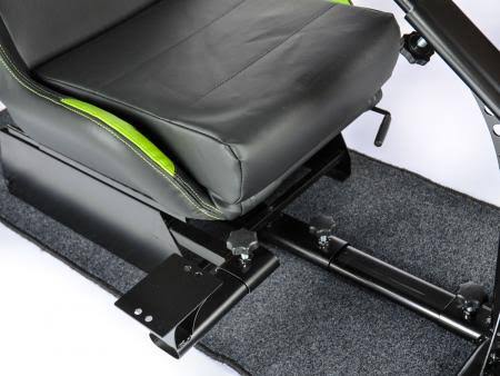 Black Green Racing Simulator Seat G610