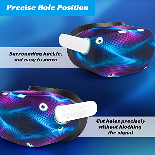 VR Accessory Set with Controller Grip Leather Cover, Shell Cover, Face Cover P6041