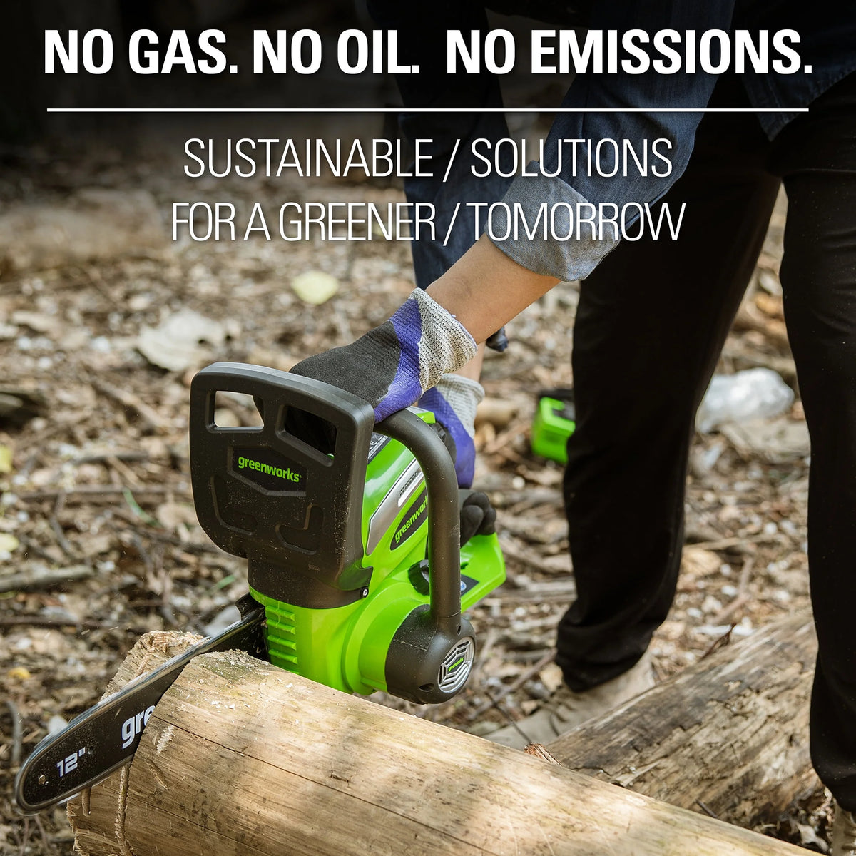 40V Cordless Chainsaw with Battery & Charger U917