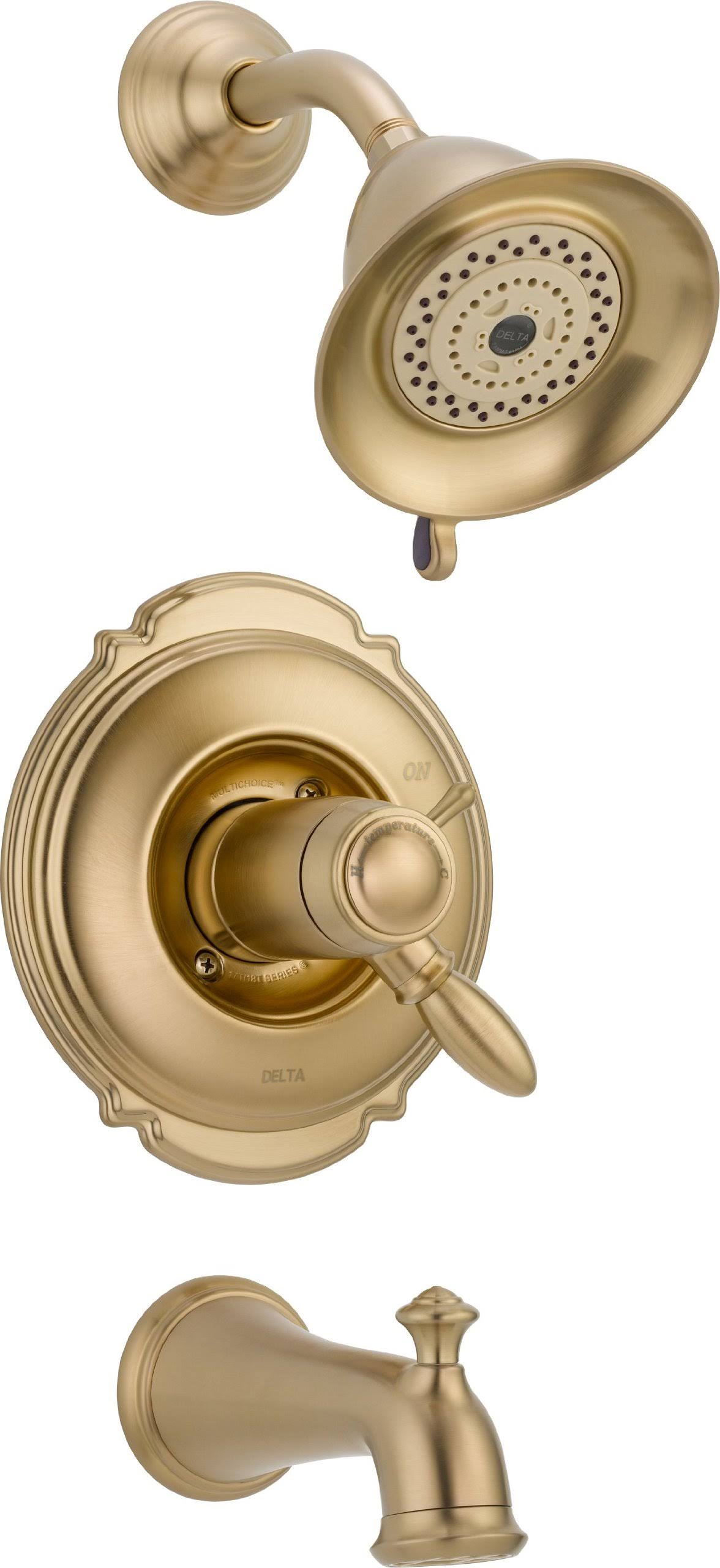 Champagne Bronze Tub and Shower Trim U348402