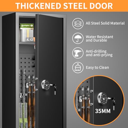 10-14 Tall Gun Safe with Removable Shelf K3725
