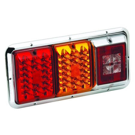 Horizontal Mount Taillight with Red/Amber LED F34312
