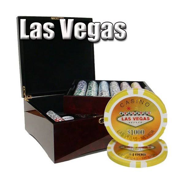 1,000ct. 14g Poker Chip Set in Aluminum Metal Carry Case Y32055