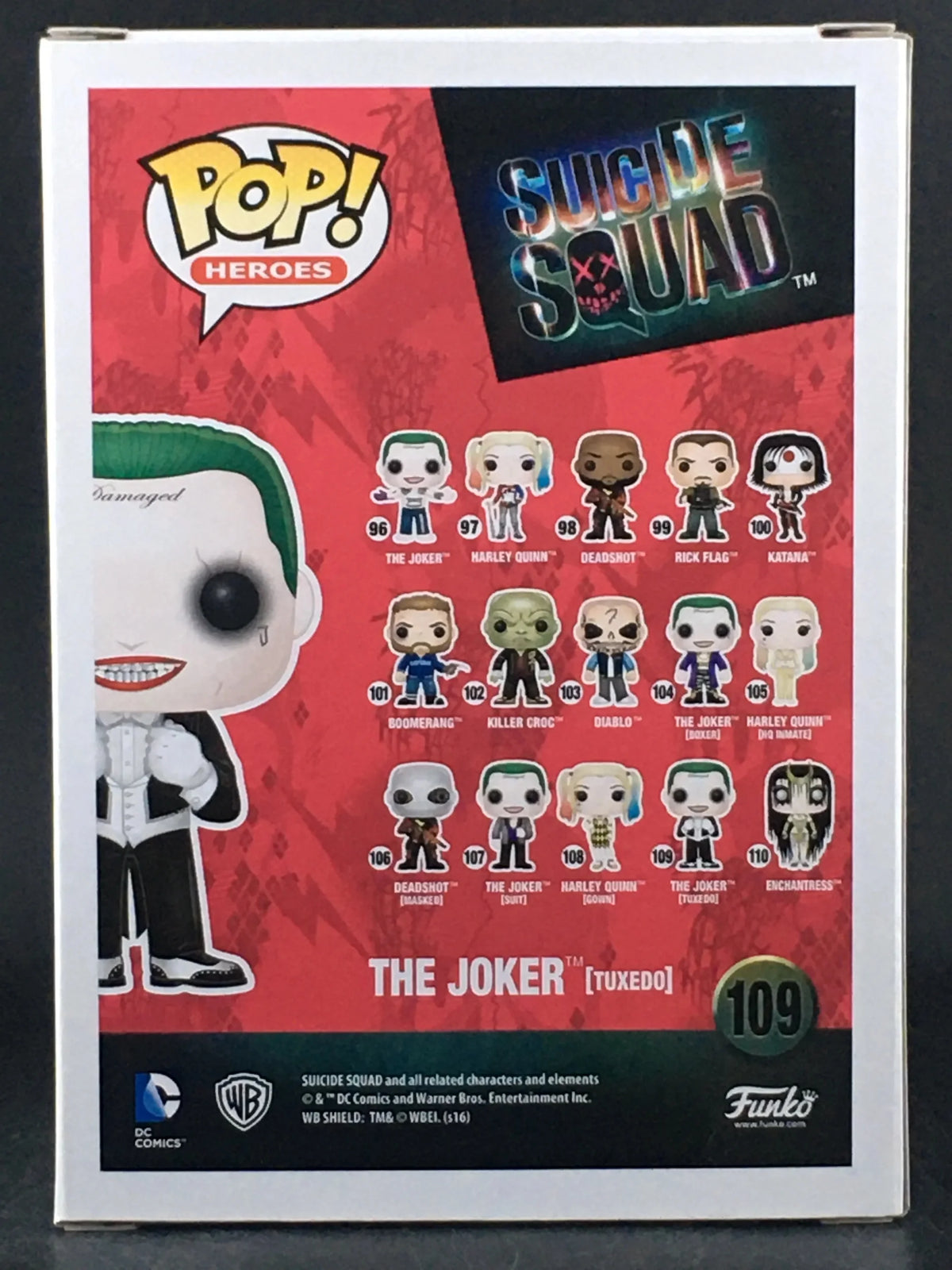 The Joker (Tuxedo) Vinyl Figure T481