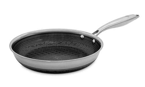 8" Frying Pan, Tri-Clad Stainless Steel and Nonstick Ceramic, Non Toxic Cookware G37773
