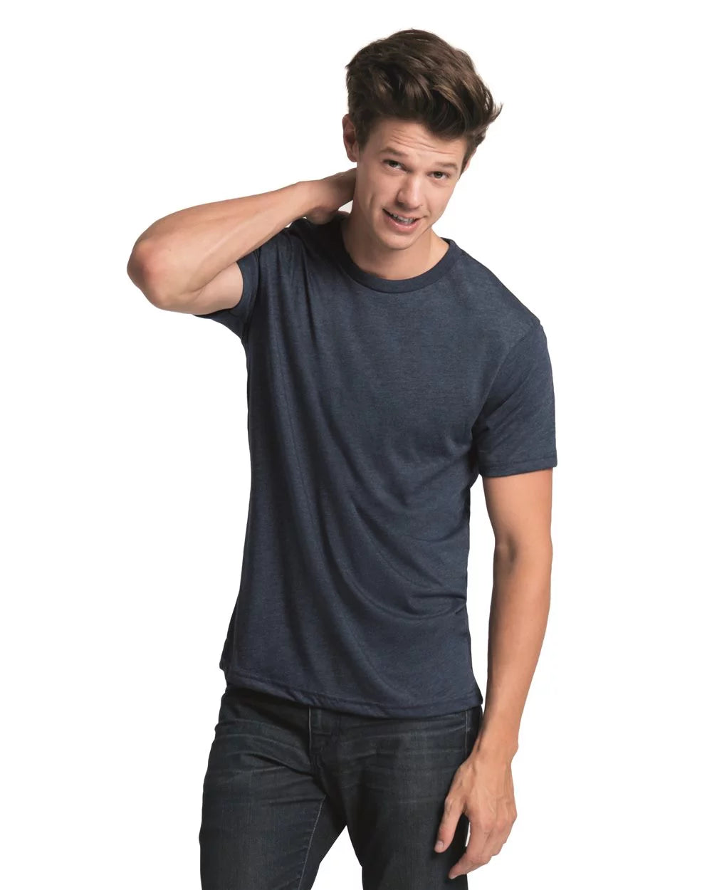 Black Tri Blend Tee X866974