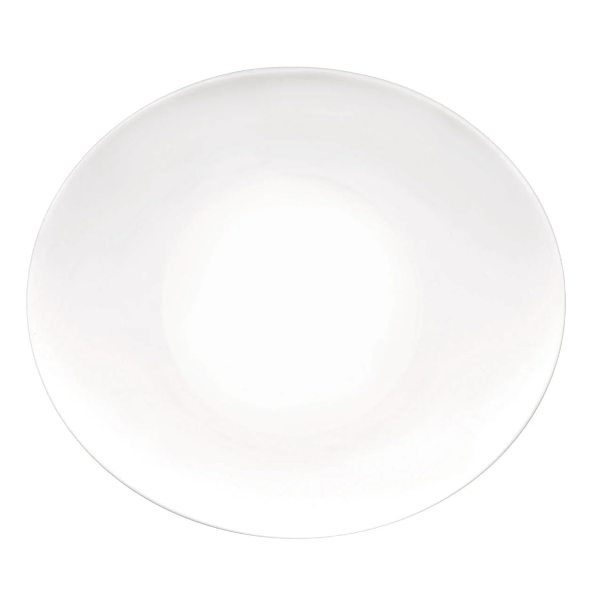 Set Of 6 Tempered Opal Glass Dinner Plates X883