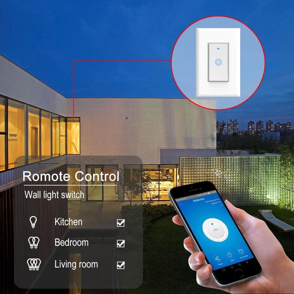 Wi-Fi Light Switch Single Pole A207695
