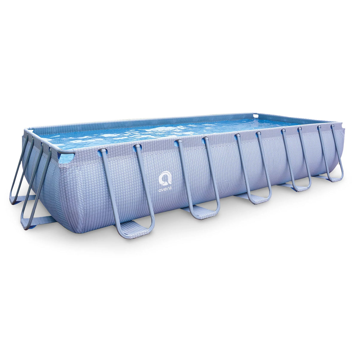 18 Foot x 39.5 Inch Rectangle Above Ground Swimming Pool E607