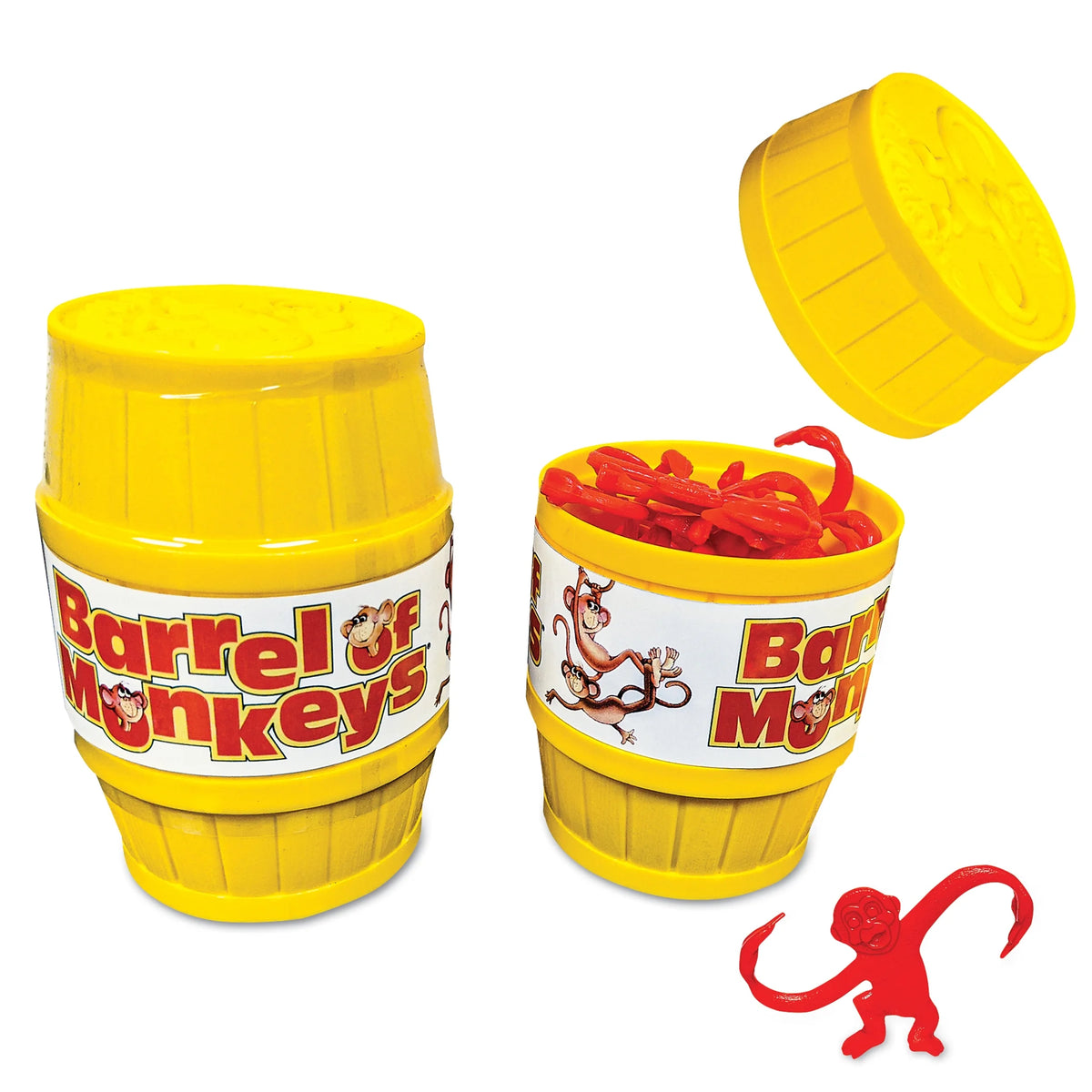 Barrel of Monkeys Game with 15 Plastic Monkeys I686735