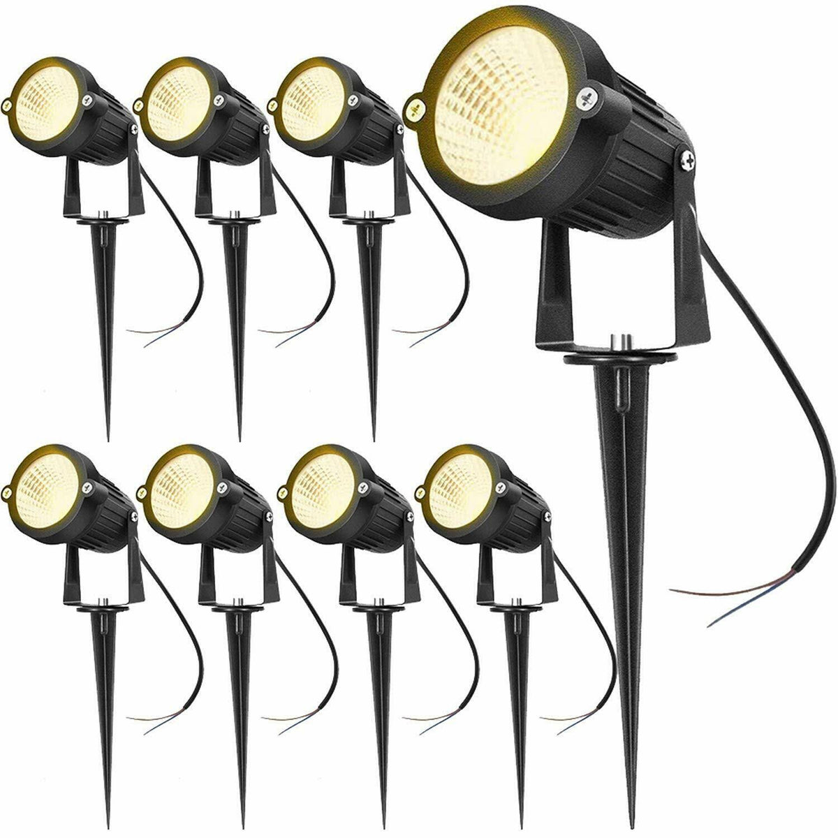 12W Low Voltage Waterproof LED Landscape Lights I9382