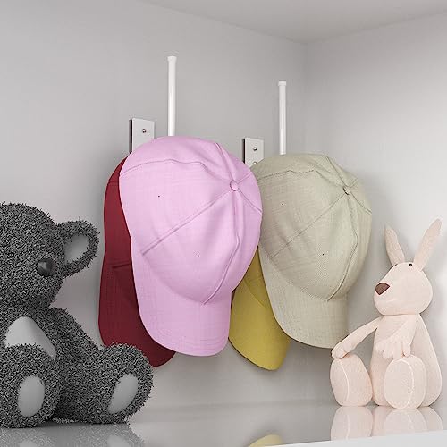 2 Pack Stainless Steel Hat Rack Organizer H12521