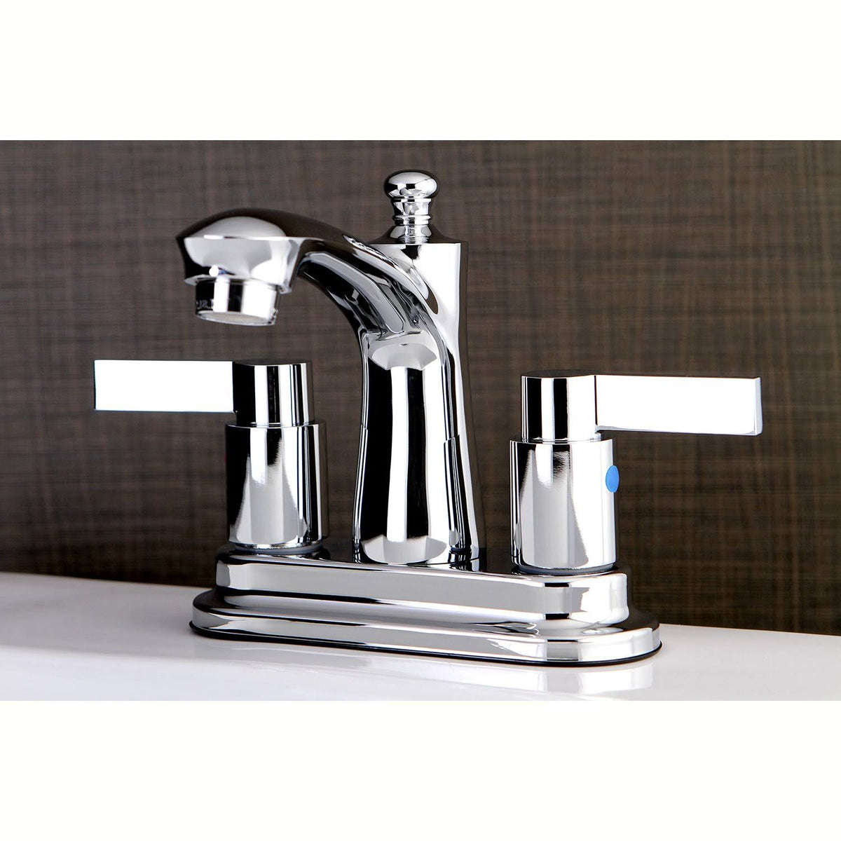 4x22 Centerset Brushed Nickel Bathroom Faucet U6894