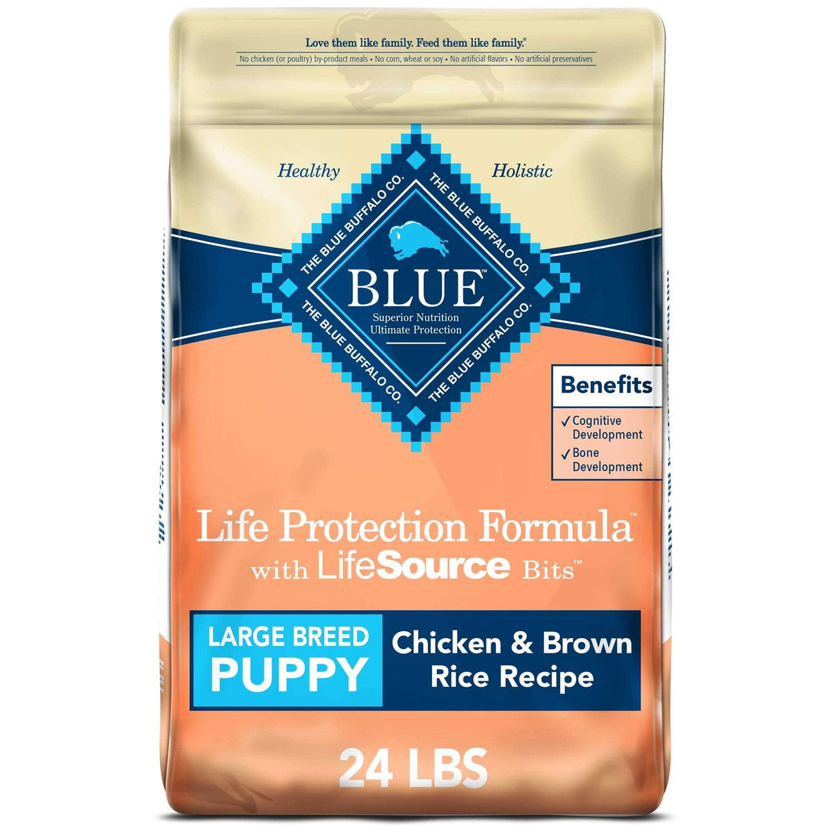 Chicken and Brown Rice Large Breed Dry Dog Food Z8473