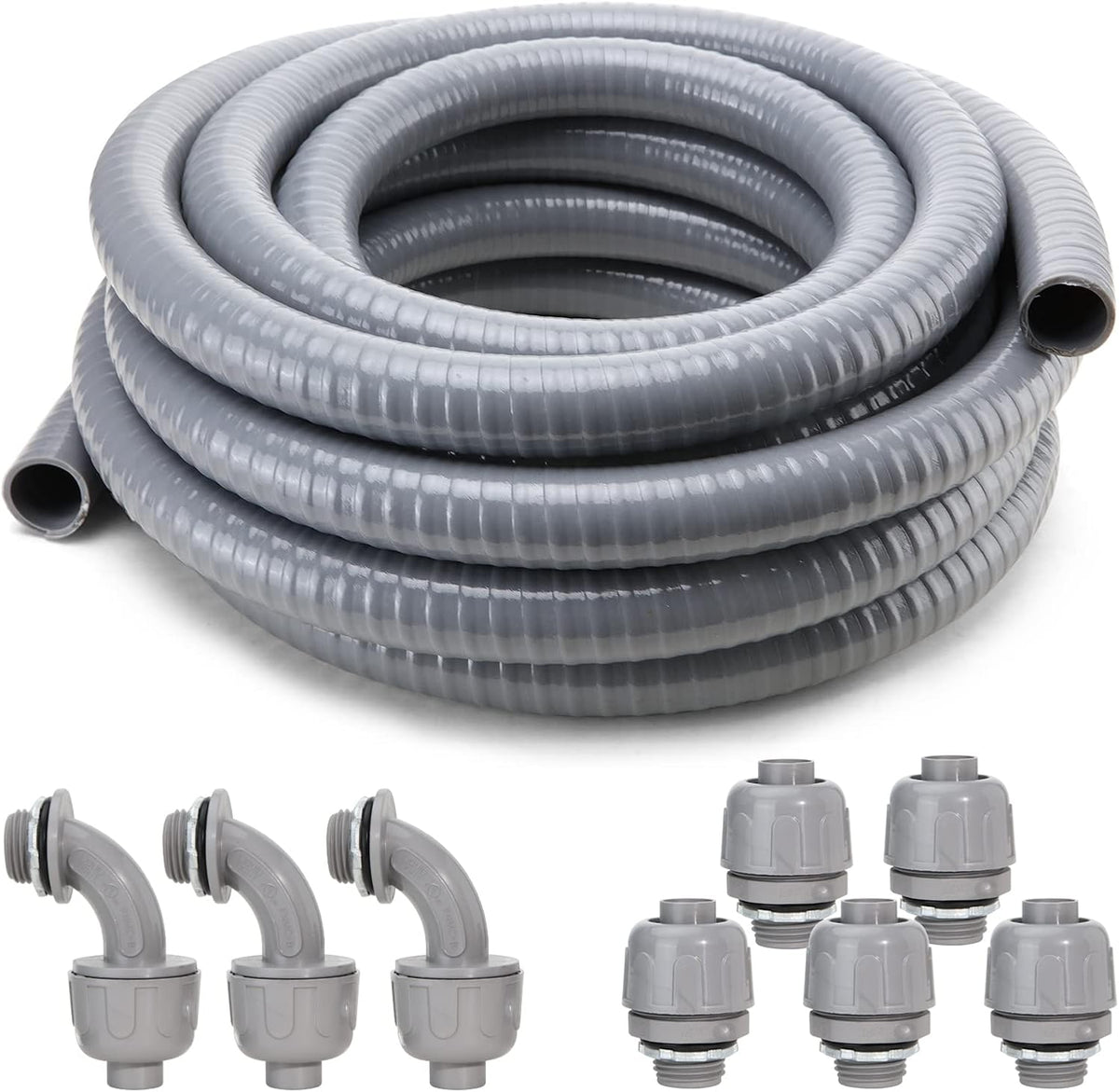 1 in. Dia 25ft Liquid-Tight Non Metallic Conduit Kit Pack of 2 V307