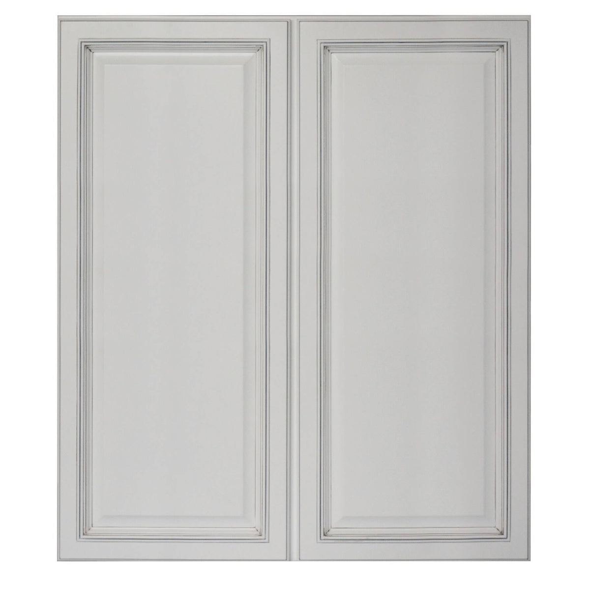 White 36 inch Wide x 42 inch High Double Door Wall Cabinet F97443