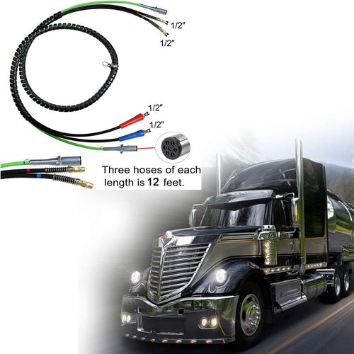 12 Ft 3-in-One Rubber Wrap Set Air Hose J5063