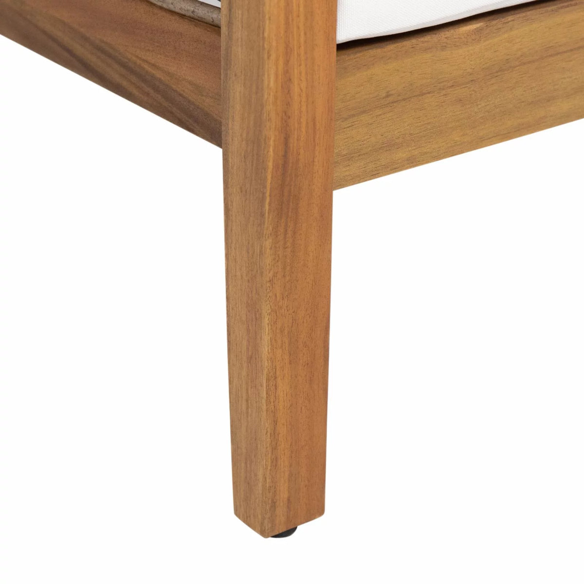 Acacia Wood Club Chairs with Cushions Set of 2 N8381