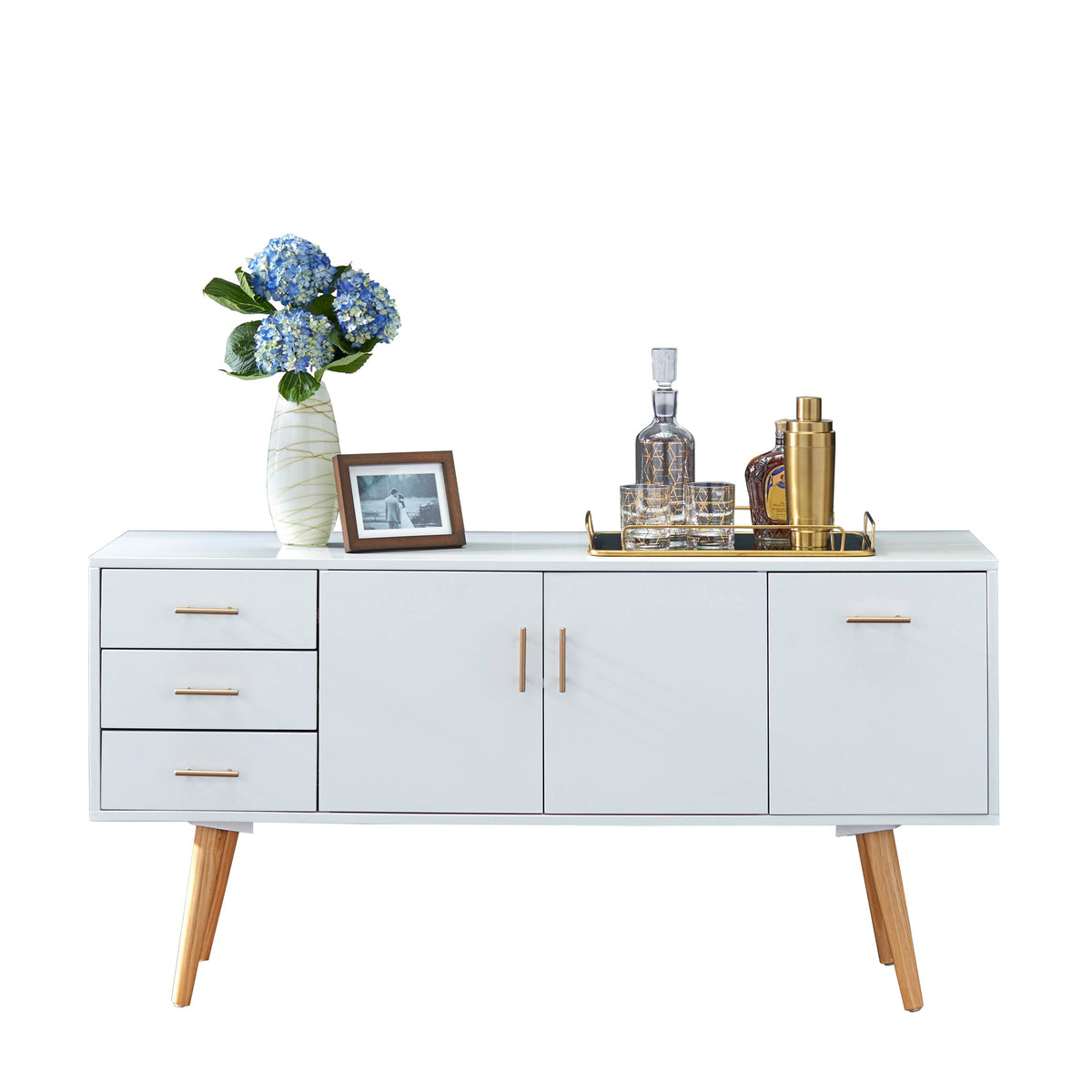 Walnut Mid-Century Buffet H922249