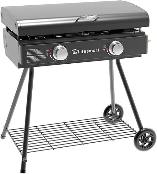 400 Sq Inch Double Griddle with Stand and Carry Bag A469