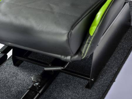 Black Green Racing Simulator Seat G610