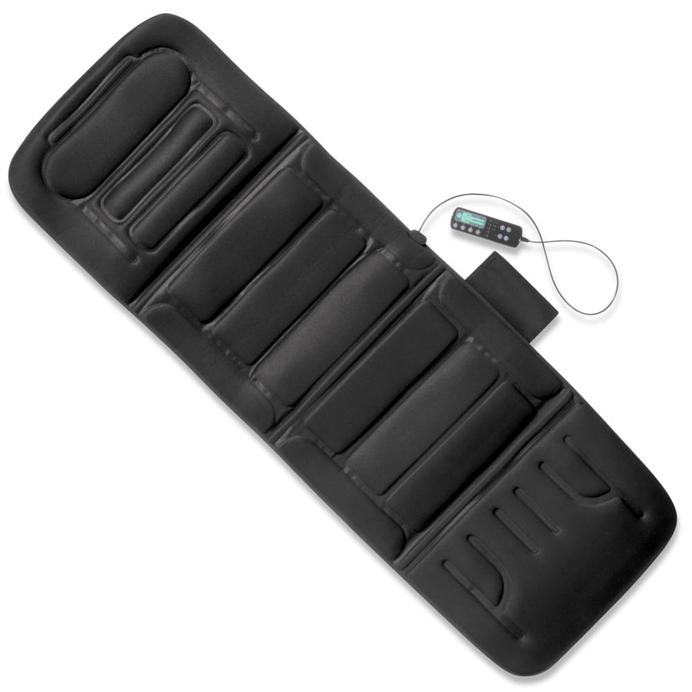 Black Heated Chair Pad with Remote X638