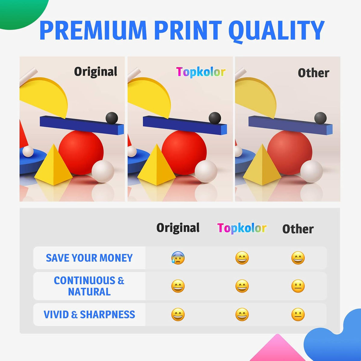 4-Pack Compatible Ink Cartridges for HP PageWide Pro Printer O186