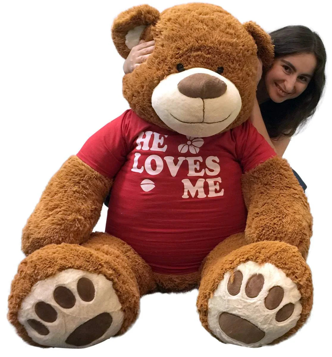 Giant Teddy Bear 60 Inch Soft Brown F737860