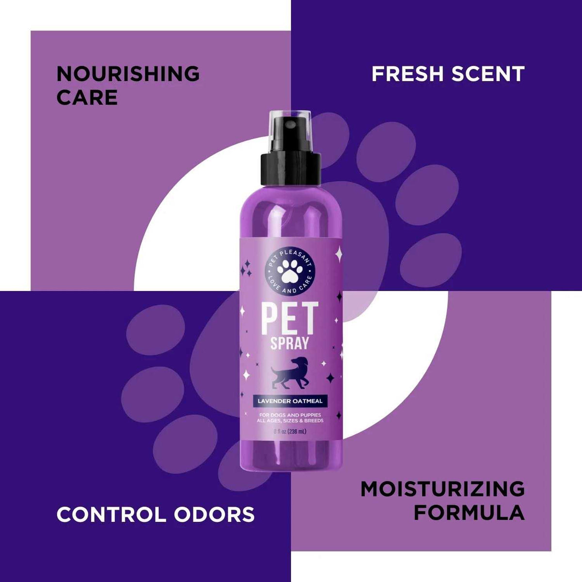 Lavender Oil Dog Deodorizing Spray K958