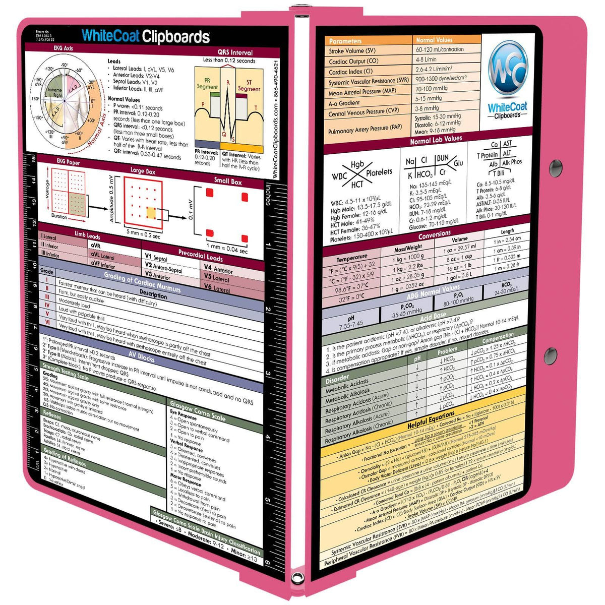 Pink Medical Edition Clipboard W561952