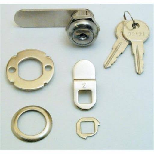 Chrome Drawer & Cabinet Lock P452228