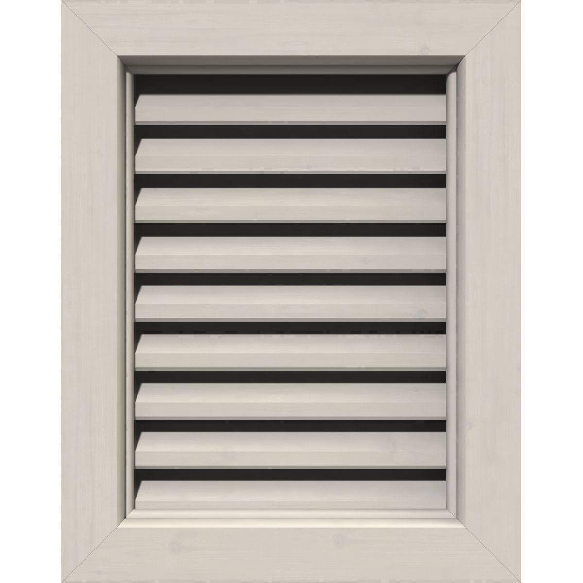Primed Vertical Gable Vent V64900
