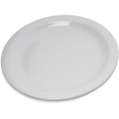 White Melamine Salad Plate Set of 48 P6889