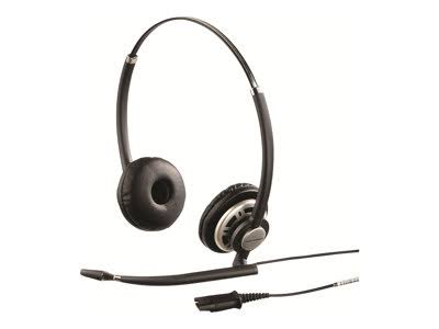 Binaural Head-band Black Headset B2929