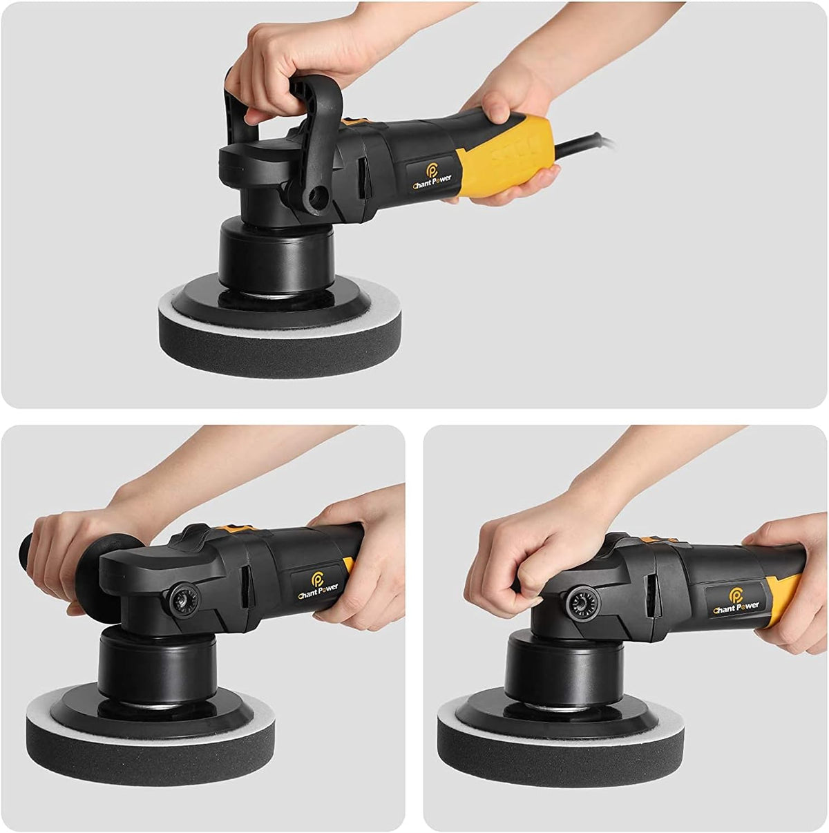 6 Inch Dual Action Polisher with Variable Speeds Y3300