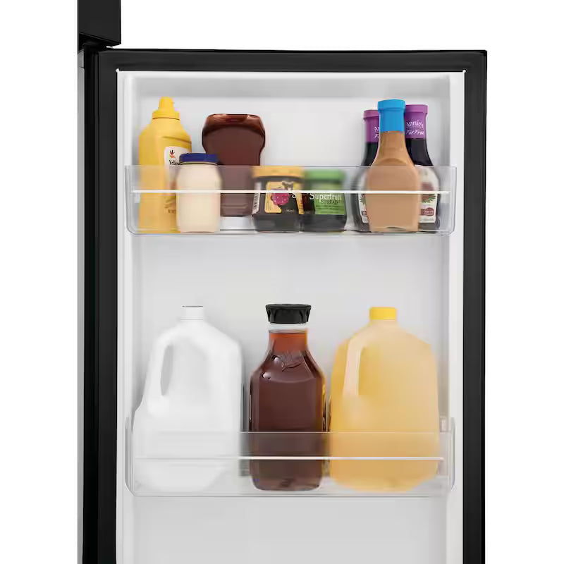10.1 cu. ft. Black Top Freezer Refrigerator O110
