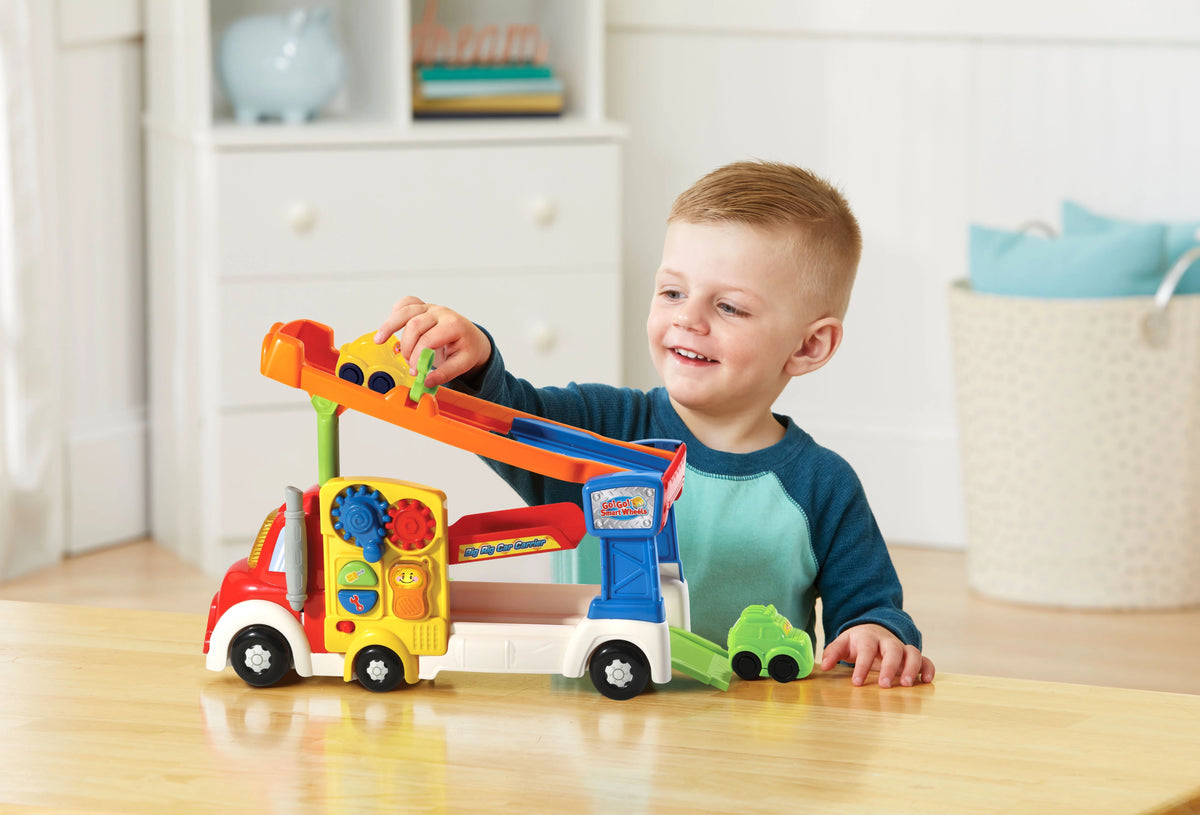 Big Rig Car Carrier Playset with Two Vehicles Q799651