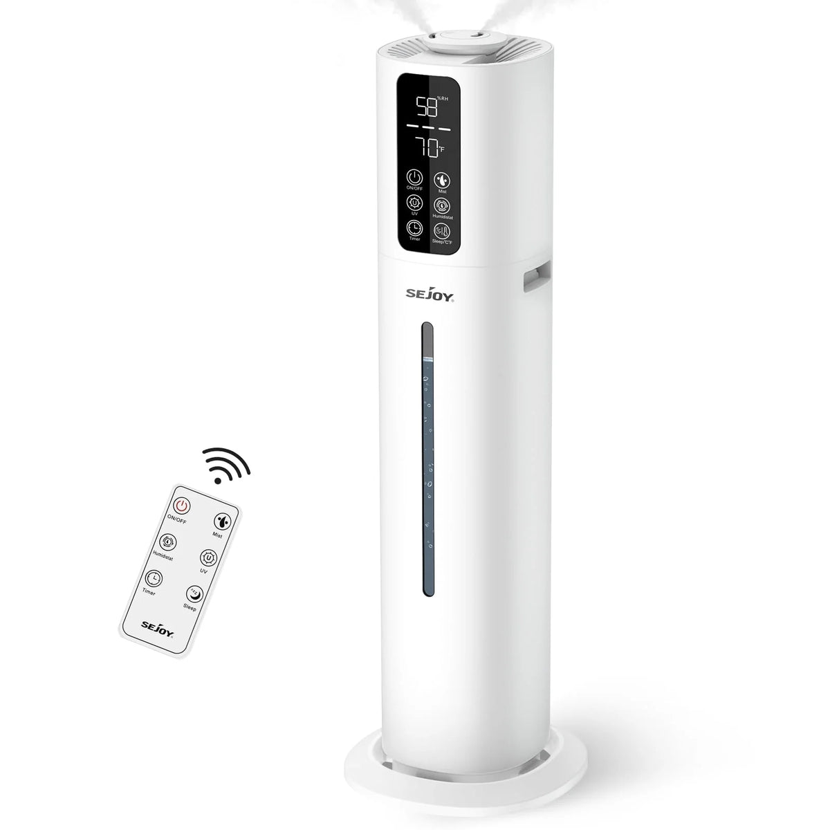 8L Top Fill Ultrasonic Floor Humidifier J62017