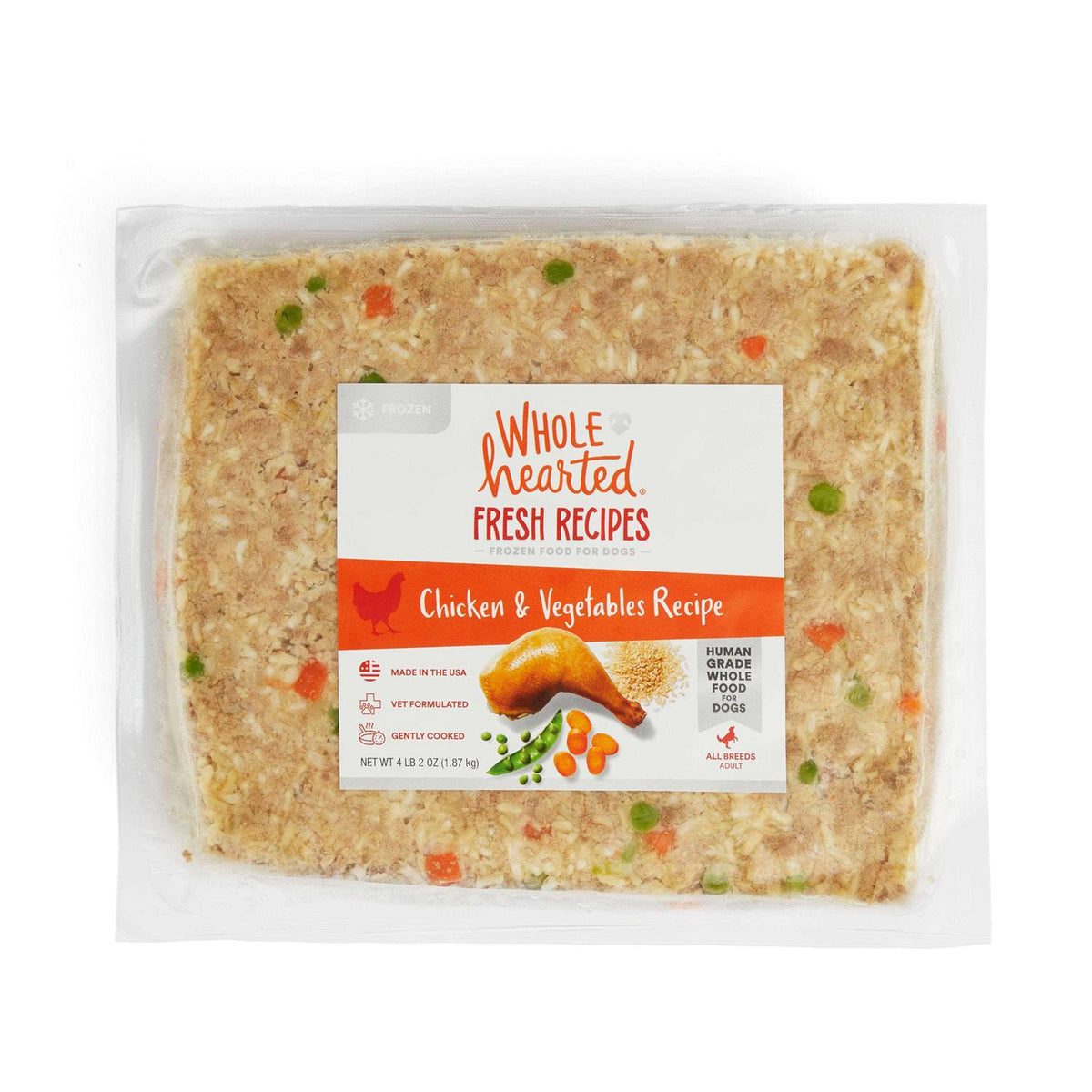 Fresh Frozen Chicken Recipe Dog Food S399