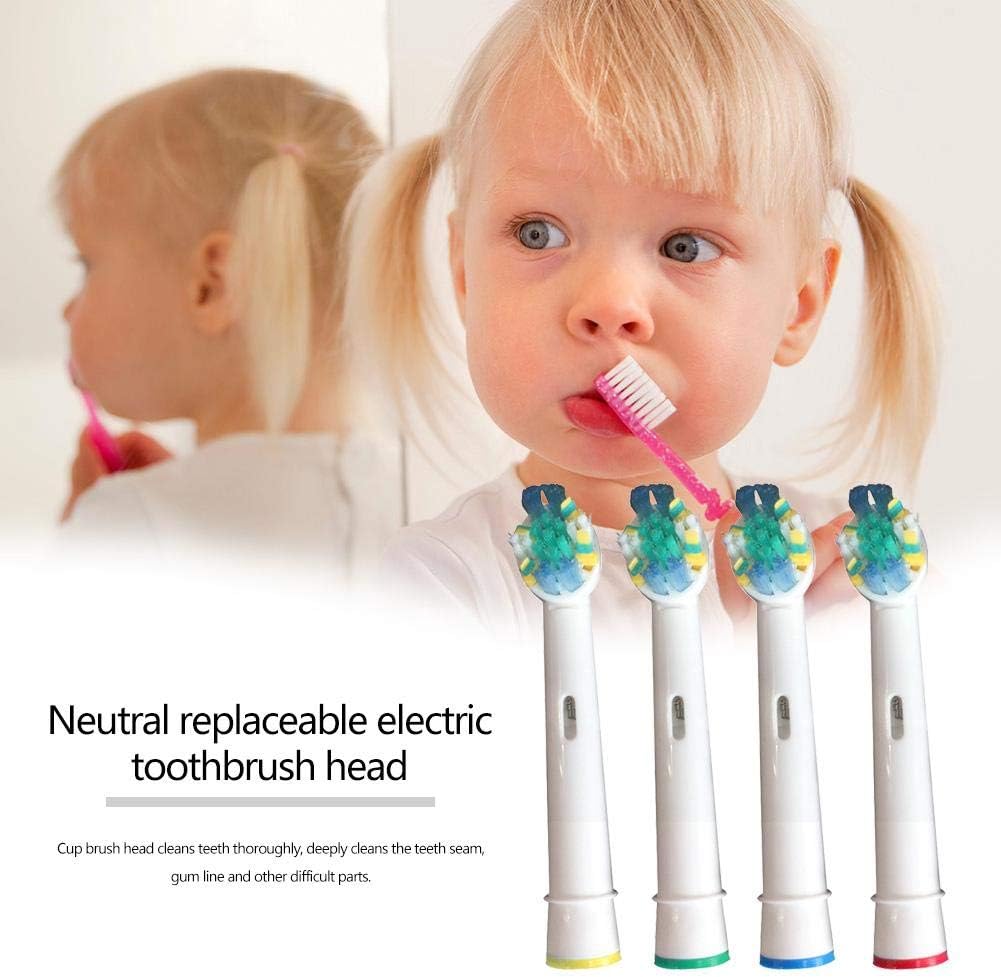 Pack of 4 Floss Action Electric Toothbrush Replacement Heads P56819