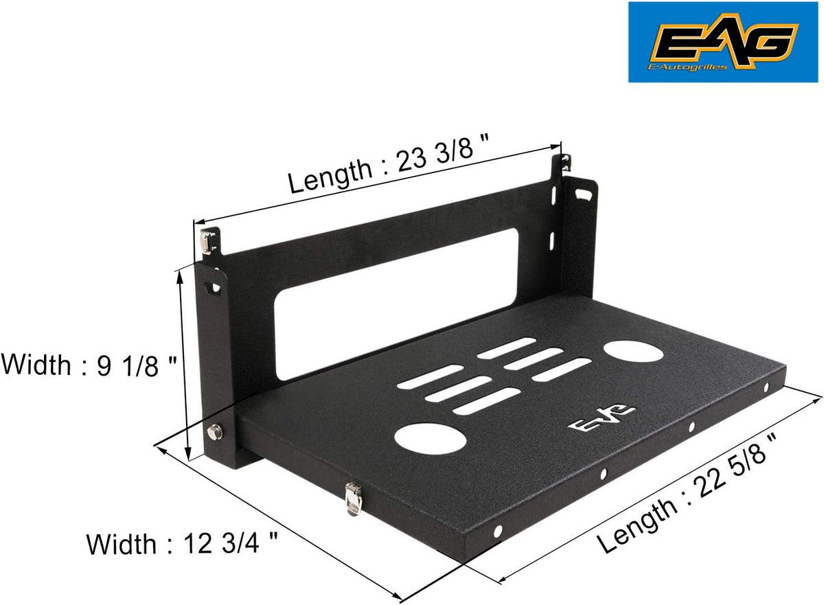 Metal Tailgate Table Cargo Storage Rack Shelf Pack of 2 X258796